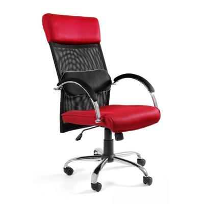 Fotel biurowy, Overcross, czerwony