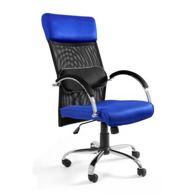 Fotel biurowy, Overcross, niebieski