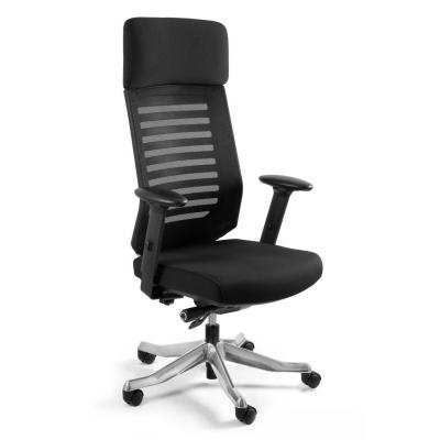 Fotel biurowy, ergonomiczny, Velo, czarny