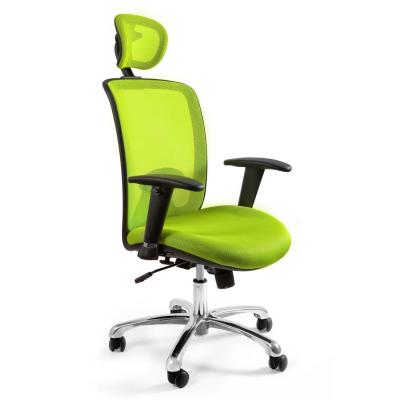 Fotel biurowy, ergonomiczny, Expander, zielony