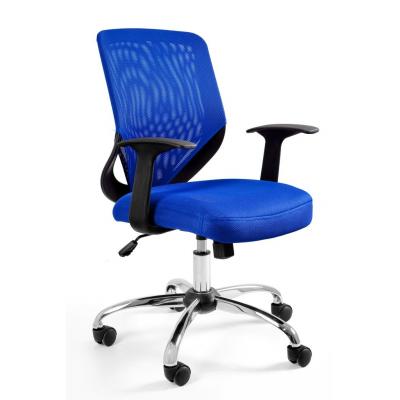 Fotel biurowy, Mobi, niebieski