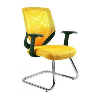 Krzesło biurowe, fotel, Mobi Skid, zółty