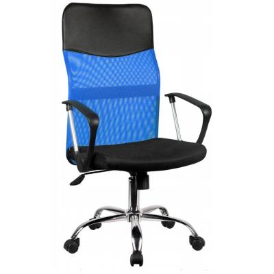 Fotel biurowy, obrotowy, krzesło, nemo, niebieski