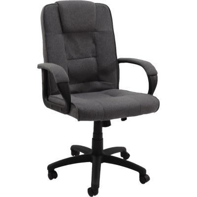 Fotel biurowy, obrotowy, krzesło, C2082, szary