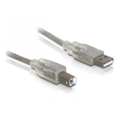 Delock Kabel USB 2.0 AM-BM 0,5M + Ferryt