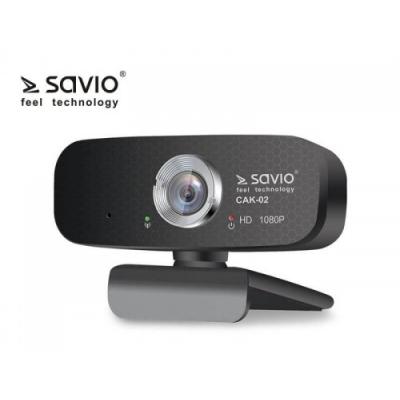 Elmak Kamera Internetowa USB Full HD SAVIO CAK-02 z mikrofonem