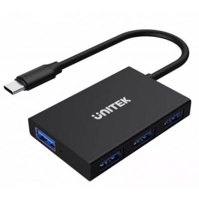 Unitek HUB USB-C 4x USB-A; 10Gbps; H1301