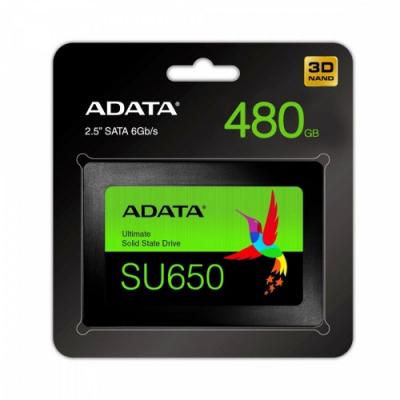 Adata Dysk SSD Ultimate SU650 480G 2.5 S3 3D TLC Retail