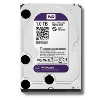 Western Digital HDD Purple 1TB 3,5'' 64MB SATAIII/5400rpm