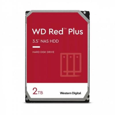 Western Digital Dysk WD Red Plus 2TB 3,5'CMR 128MB/5400RPM WD20EFZX