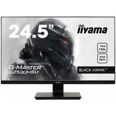 IIYAMA Monitor 24,5 G2530HSU-B1 TN,FHD 75Hz,1MS,HDMI,DP,USB.