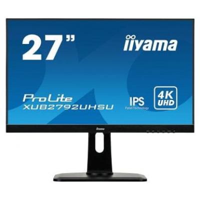 IIYAMA Monitor 27 cali XUB2792UHSU-B1 4K,IPS,USB,DP,HDMI,PIP