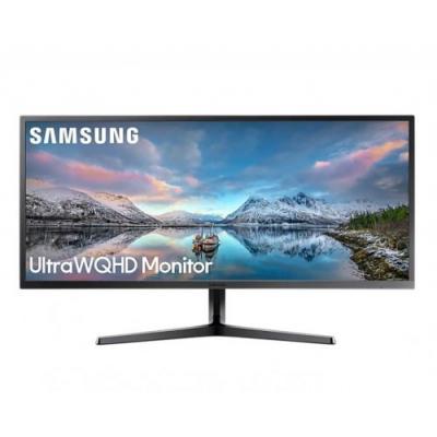 Samsung Monitor 34,5 cale LS34J550WQRXEN VA 3440x1440 Ultra WQHD 21:9 format kinowy 4 ms (GTG) płaski