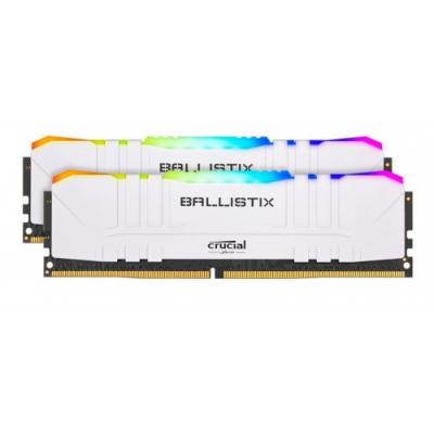 Crucial Pamięć DDR4 Ballistix RGB 32/3200 (2*16GB) CL16 Biała