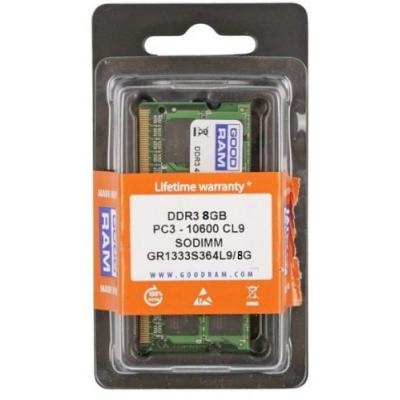 GOODRAM DDR3 SODIMM 8GB/1333 (1*8GB) CL9