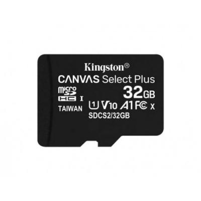 Kingston Karta pamięci microSD 32GB Canvas Select Plus 100MB/s