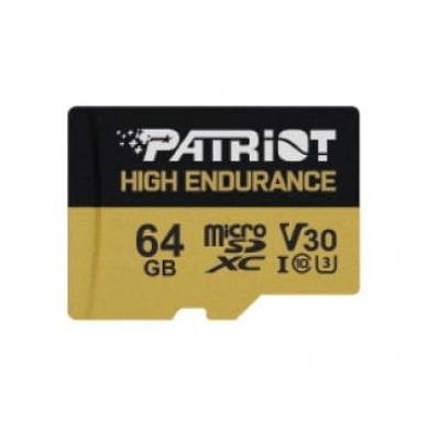 Patriot Karta microSDHC 64GB V30 High Endurance