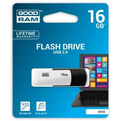 GOODRAM COLOUR BLACK&WHITE 16GB USB2.0