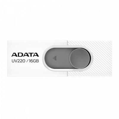 Adata Pendrive UV220 16GB USB2.0 Biało-szary