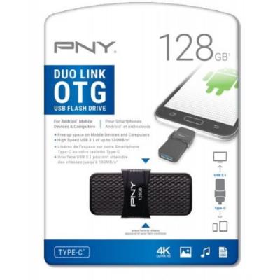 PNY Pendrive 128GB USB3.1 Duo-Link OTG P-FD128OTGSLTC-GE