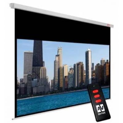 AVTek Ekran elektryczny Video Electric 200, 4:3, 195 x 146.2 cm, powierzchnia biała, matowa