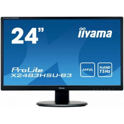 IIYAMA Monitor 23.8 ProLite X2483HSU-B3 AMVA,HDMI,USB,DP,2x2W