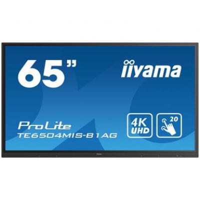 IIYAMA Monitor wielkoformatowy TE6504MIS-B1AG 65 cali PureTouch-IR, IPS, 24/7, 4K, USB-C