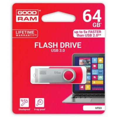 GOODRAM TWISTER RED 64GB USB3.0