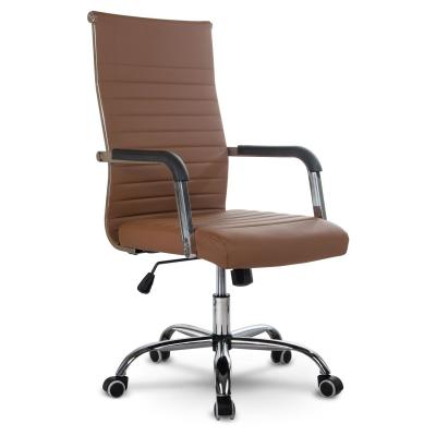 Fotel biurowy, nowoczesny design, krzesło, boston, sofotel, brązowy