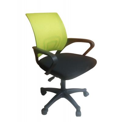 Fotel biurowy, obrotowy, krzesło, moris, zielony