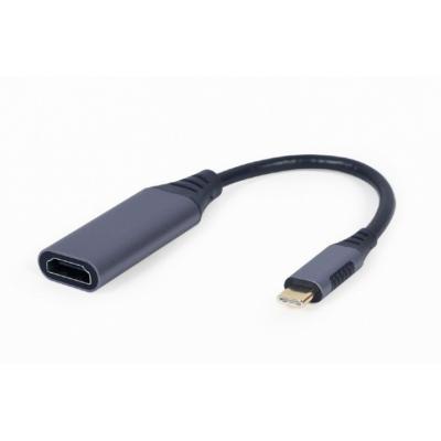 Gembird Adapter USB Typ-C do HDMI szary 15cm A-USB3C-HDMI-01