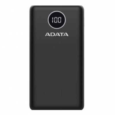 ADATA P20000QCD PowerBank 20000mAh (for smatphones, tablets) QC/PD czarny