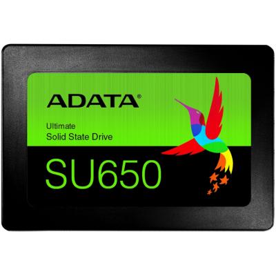 Dysk ADATA Ultimate SU650 SSD 2,5" 120GB SATA 520/320MBs TLC 3D ASU650SS-120GT-R