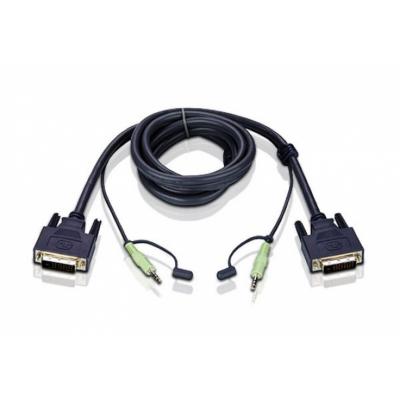 ATEN kabel 2L-7D02V 1.8M DVI-D Single-Link KVM