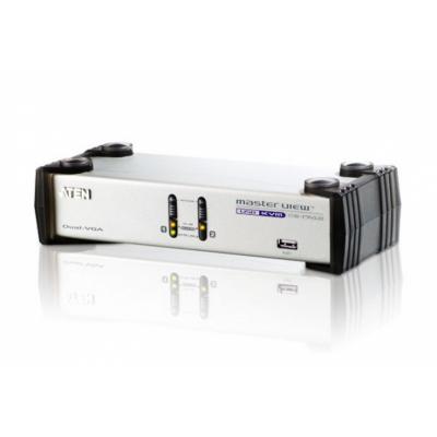 ATEN Przełącznik KVM CS1742C-AT 2-portowy USB VGA Dual Display/Audio