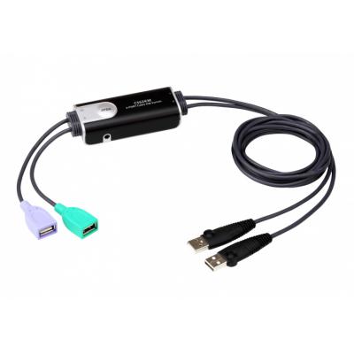 ATEN 2-Port USB Boundless Cable KM Switch CS62KM-AT
