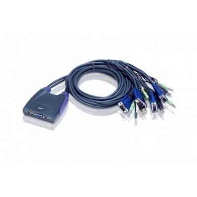 ATEN Przełącznik KVM CS64UZ-AT 4-portowy USB