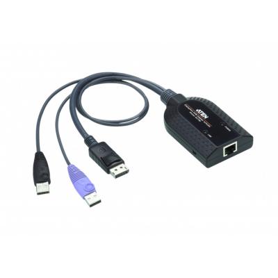 ATEN USB DisplayPort Virtual Media KVM Adapter Cable (Support Smart Card Reader and Audio De-Embedder) KA7189-AX
