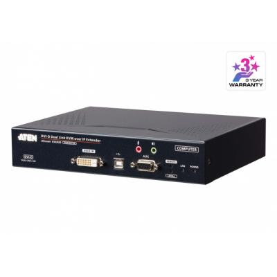 ATEN 2K DVI-D Dual-Link KVM over IP Transmitter with Dual SFP KE6920T-AX-G