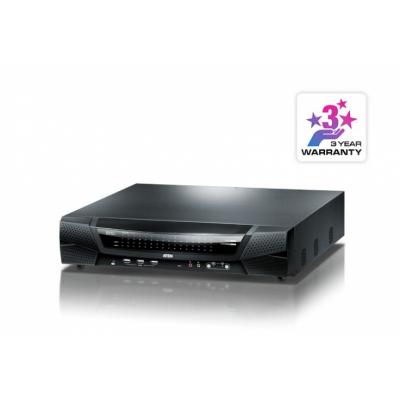 ATEN Przełącznik KVM over IP KN4164V-AX-G 1-lokalny/4-zdalne dostępy 64-portowy Kat 5 z Virtual Media