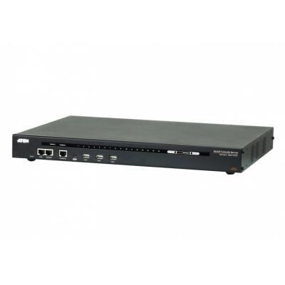 ATEN 16-Port Serial Console Server dual-power (Cisco pin-outs and auto-sensing DTE/DCE function) SN0116CO-AX-G