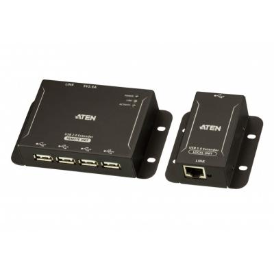 ATEN 4-Port USB 2.0 CAT 5 Extender (up to 50m) UCE3250-AT-G