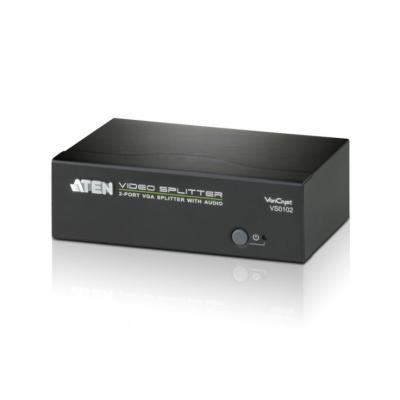 ATEN 2-Port VGA/Audio Splitter (450MHz) VS0102-AT-G