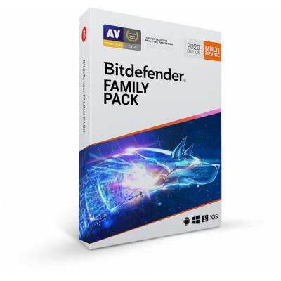Bitdefender Family Pack 2022 15 stan/1 rok