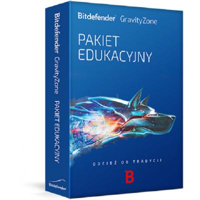 Bitdefender GravityZone Pakiet Edukacyjny dla 50 stanowisk na okres 1 roku