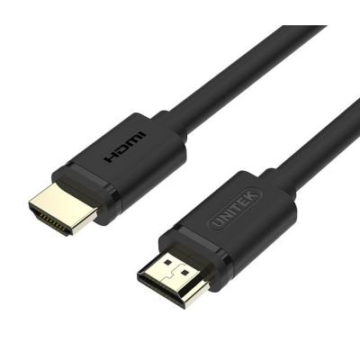 Kabel HDMI 2.0 Unitek BASIC 4K gold 30cm (krótki do terminali) (C11061BK-0.3M)