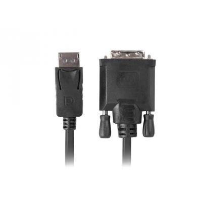 Lanberg Kabel Displayport(M) V1.2 do DVI-D(M)(24+1) 3m Czarny Dual Link