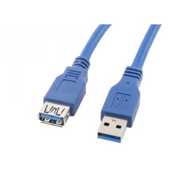 Lanberg Przedłużacz USB 3.0 AM-AF niebieski 1.8m CA-US3E-10CC-0018-B (CA-US3E-10CC-0018-B)
