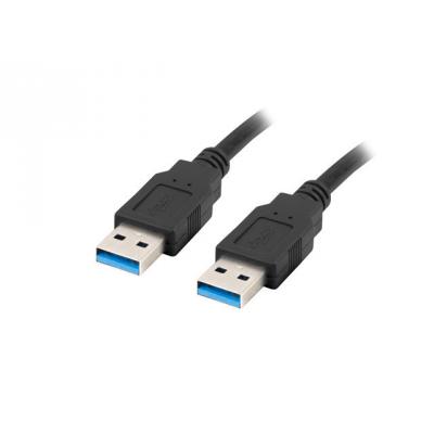 Lanberg Kabel USB-A M/M 3.0 0.5m Czarny