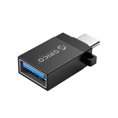 Adapter Orico OTG USB Typ-C do USB-A 3.1, zawieszka (CBT-UT01-BK-BP)